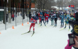 Более 4 тысяч воронежцев приняли участие во всероссийской массовой гонке «Лыжня России»