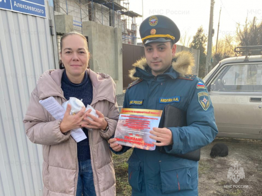 Профилактические беседы в Новоусманском районе