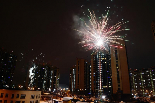 МВД напомнило москвичам о запрете использования пиротехники