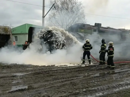 Сотрудники Воскресенского пожарно-спасательного гарнизона отработали действия при ЧС на комплексных полигонных учениях