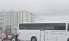 В Москве пассажиры попытались завести автобус «с толкача»