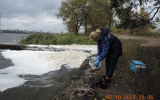 В Росприроднадзоре назвали 3 причины появления белой пены в Воронежском водохранилище