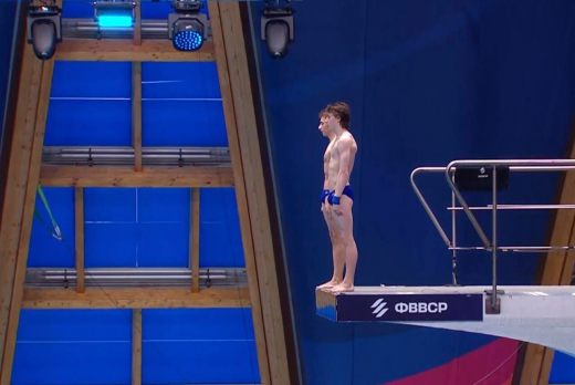 Воронежский прыгун в воду стал вице-чемпионом страны