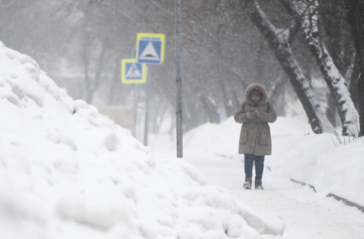 Синоптик Позднякова: Высота сугробов в Москве побила рекорд 16-летней давности