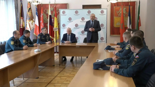 В администрации Богородского городского округа прошло торжественное мероприятие, посвященное профессиональному празднику пожарных