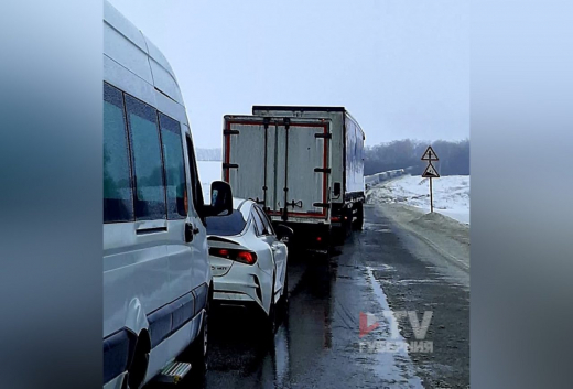 Несколько ДТП из-за плохой погоды привели к заторам на трассах Воронежской области