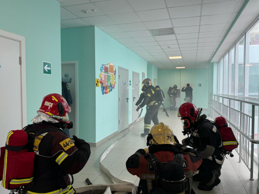 В Подмосковье сотрудники МЧС участвуют во всероссийском учении по действиям при техногенных угрозах