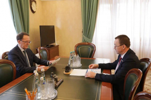 Алексей Гордеев и Юрий Матузов обсудили развитие местного самоуправления в Воронежской области