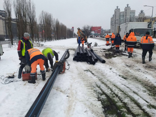 Канализационный коллектор провалился в Воронеже