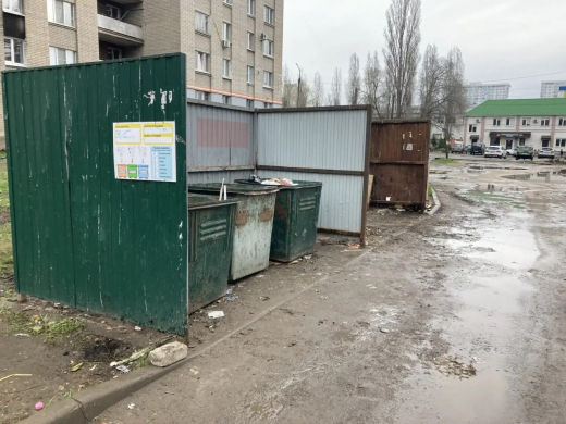 Госжилинспекция заставила УК навести порядок на захламлённых контейнерных площадках в Воронеже