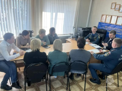 Состоялась рабочая встреча сотрудников МЧС России с активом сельских старост Волоколамского округа