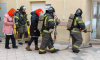 Пожарные учения проведены в поликлинике Воскресенска