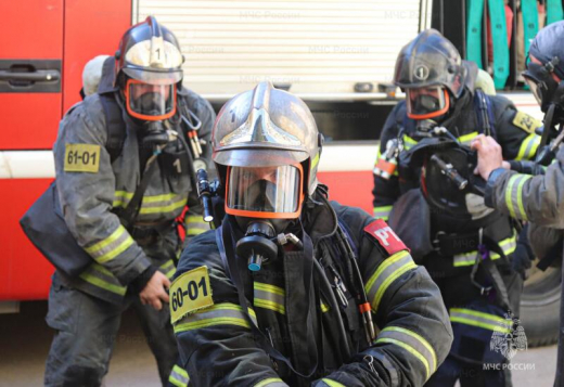 Пожарные учения проведены в УМВД городского округа Химки
