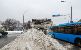 Дептранс призвал москвичей пользоваться городским транспортом из-за снегопада