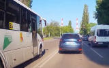 Шофёр воронежского автобуса заплатит за выезд на «встречку»