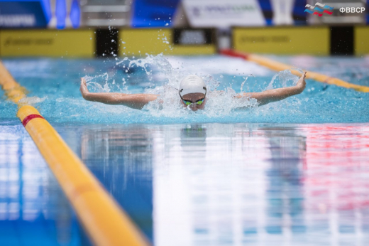 Воронежская пловчиха выиграла серебро Чемпионата России