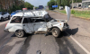 Легковушки столкнулись на воронежском проспекте: пострадали оба водителя