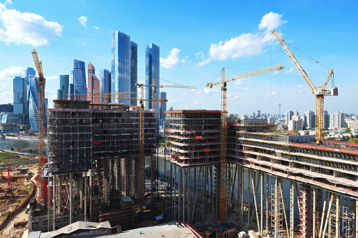 Рядом с «Москва Сити» построят еще один небоскреб — с «морем» и пляжем