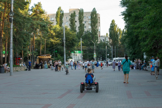 Воронежский парк «Танаис» начали патрулировать полицейские