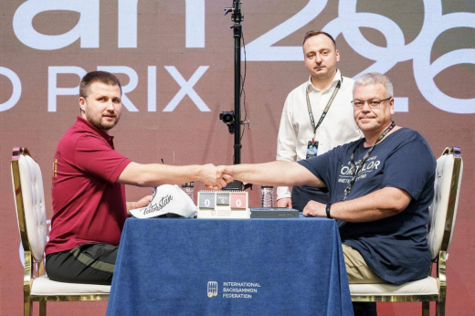 Воронежец победил на международном турнире по нардам