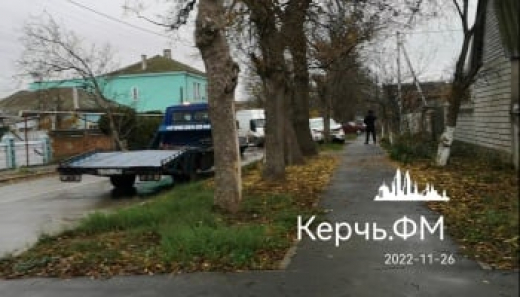 В Керчи произошло ДТП на улице Островского
