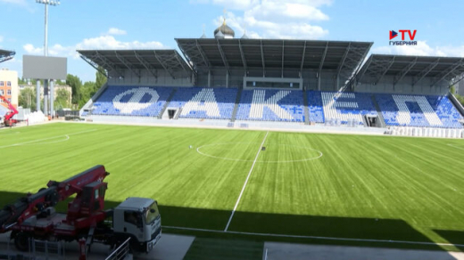 Готов на 98%: стадион «Факел» в Советском районе Воронежа сдадут к началу июня