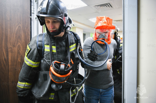 В Химках провели общеобластную учебную эвакуацию