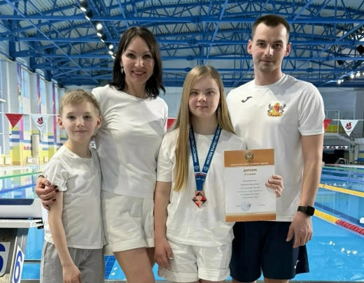 Воронежская пловчиха стала призером паралимпийского Чемпионата страны