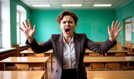 Мама школьницы набросилась на учительницу в воронежском Острогожске