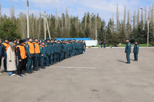 На базе 10 ПСЧ 1 ПСО ФПС ГПС проведен I этап смотра-конкурса