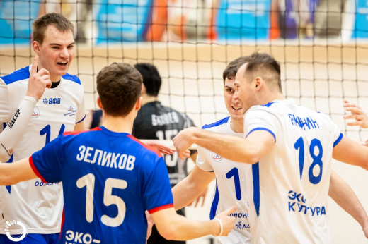 Воронежские волейболисты одержали две победы на туре в Ставрополе
