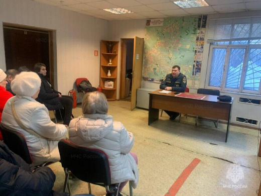 Встречи по вопросам пожарной безопасности продолжаются в Балашихе