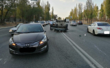 В Воронеже пьяный водитель Niva спровоцировал массовое ДТП