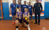 В честь 35-летия МЧС России в Клину проведены соревнования по волейболу