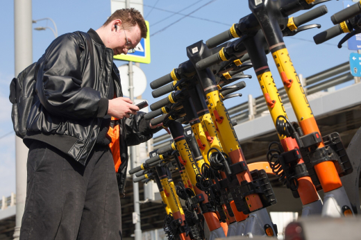 В Раменском с 20 апреля приостановят работу аренды электросамокатов