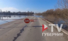 Воронежцам показали на видео паводок, из-за которого убрали мост в Шилово