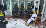 Огнеборцы подмосковной Дубны провели тренировку по эвакуации в лечебно-реабилитационном центре