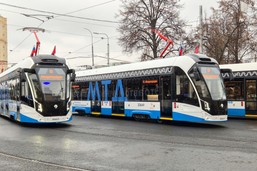 Собянин: В Москве запустили первый трамвайный диаметр Т1