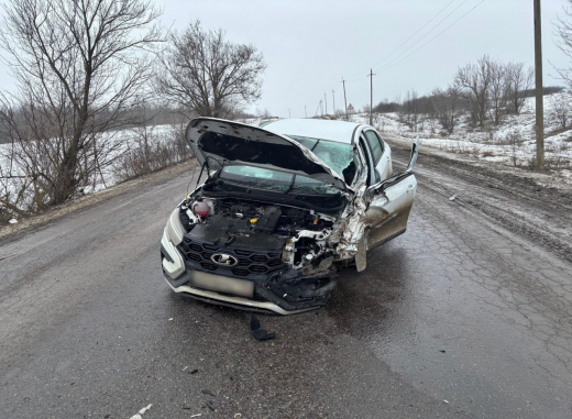 Школьники попали в больницу после аварии на воронежской трассе
