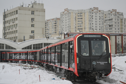 Дептранс: Беспилотный поезд курсирует с помощью системы машинного зрения