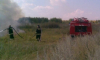 В воронежской слободе целиком выгорело пшеничное поле