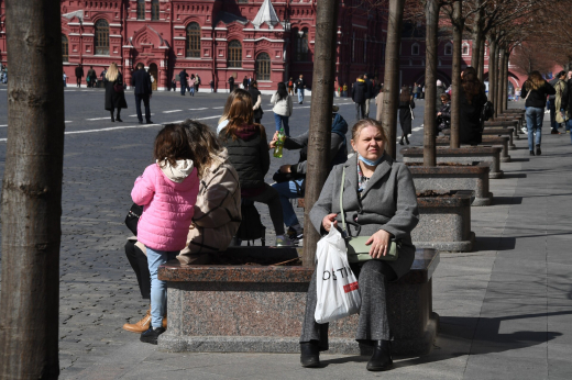 Абсолютный суточный рекорд тепла в Москве составил плюс 10,5 градуса