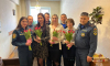 В 16 пожарно-спасательном отряде поздравили сотрудниц и ветеранов с Международным женским днём