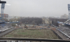 На воронежском стадионе снесли Северную трибуну