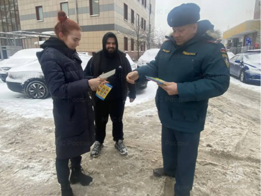Жителям Балашихи напоминают правила пожарной безопасности в новогодние праздники