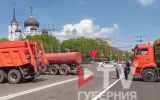 Как выглядит пешеходный проспект Революции в Воронеже 9 Мая