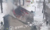 Крупный пожар вспыхнул у детского сада в Воронеже