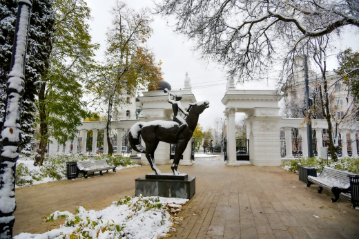 Воронеж на сутки накроет снег с дождём