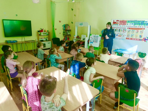Уроки безопасности продолжаются в детских садах Щёлкова