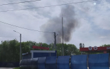 Воронежцы сообщили о сильном пожаре на левом берегу